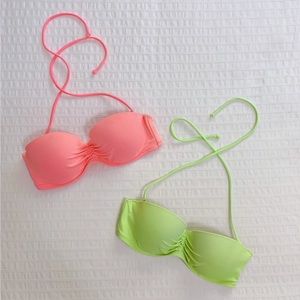 NWOT! Victoria’s Secret | Bandeau Bikini Tops